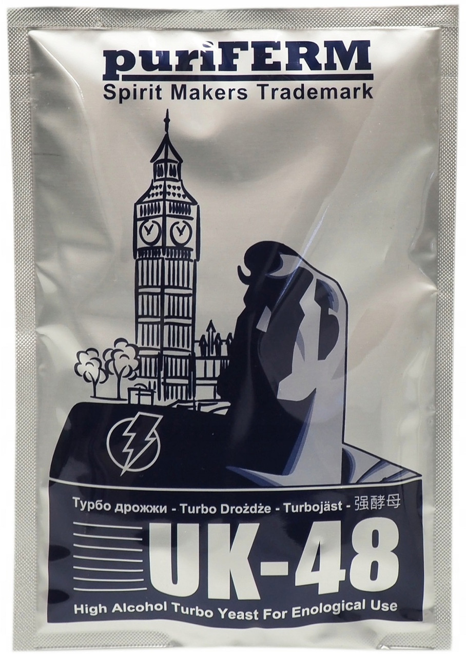 Сухі турбо дріжджі  Puriferm UK-48  (Оригінал)