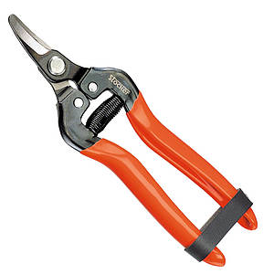 Секатор Stocker / Штокер 346 з вигнутими лезами для збору врожаю (Італія)