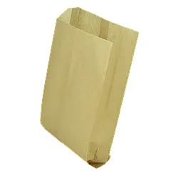 Паперовий пакет крафт бурий 310х200х50 мм