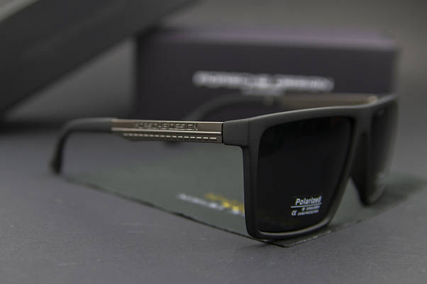 Окуляри чоловічі сонцезахисні Porsche Design поляризаційні (арт. P829) матовые, фото 5