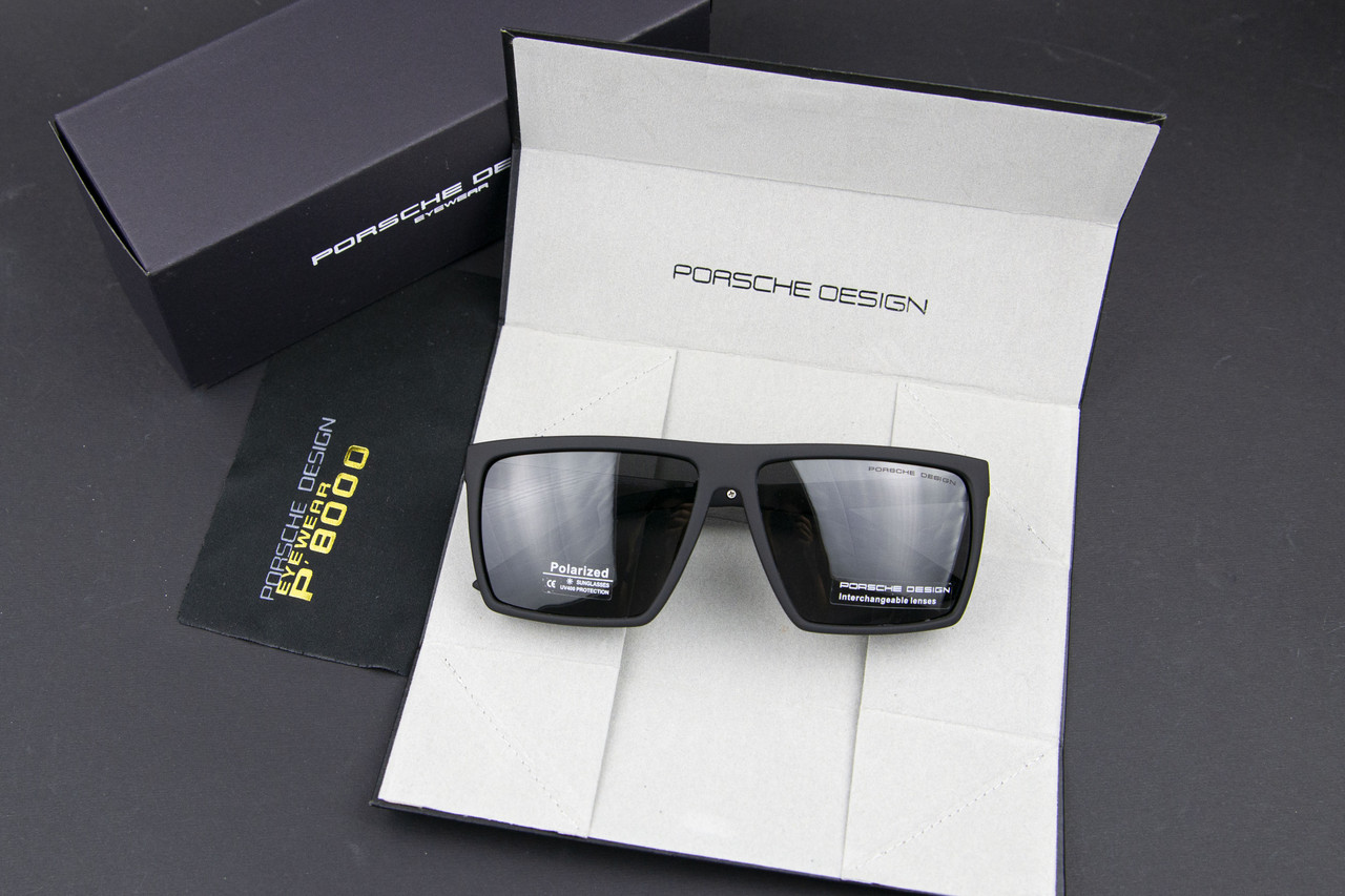Окуляри чоловічі сонцезахисні Porsche Design поляризаційні (арт. P829) матовые