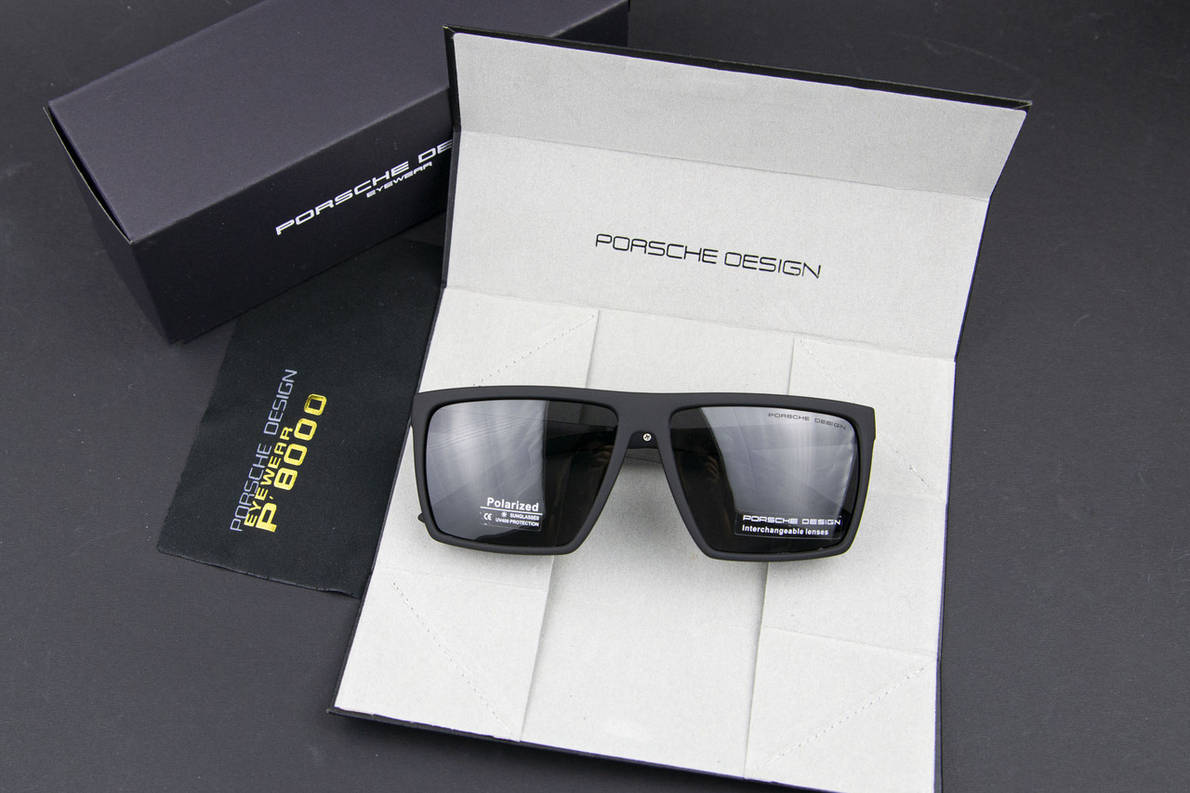 Окуляри чоловічі сонцезахисні Porsche Design поляризаційні (арт. P829) матовые, фото 1