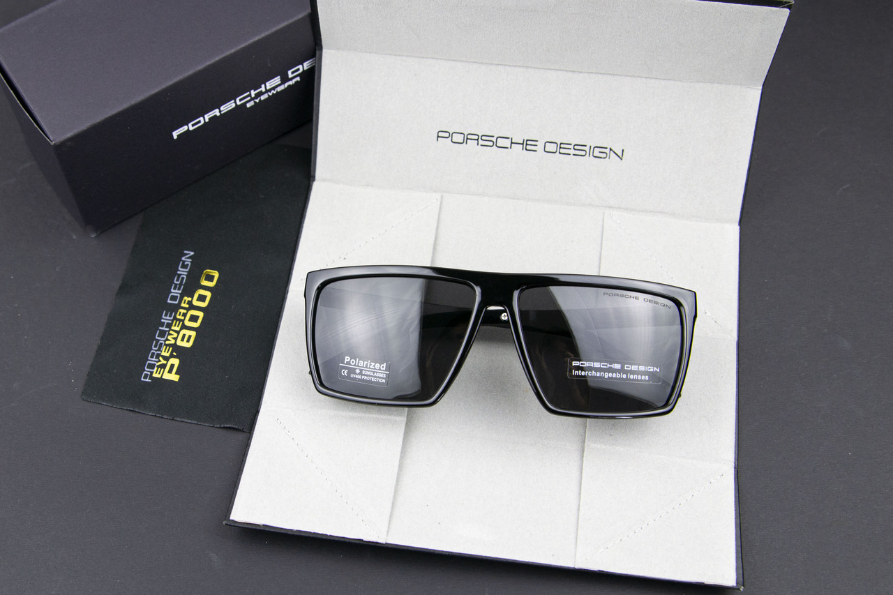 Окуляри чоловічі сонцезахисні Porsche Design поляризаційні (арт. P829) глянсові