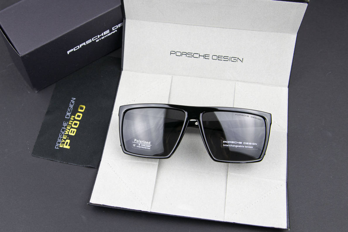 Окуляри чоловічі сонцезахисні Porsche Design поляризаційні (арт. P829) глянсові, фото 1