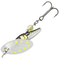 Блесна Savage Gear Sticklebait Spinner #2 7.3g Sinking Green Silver Ayu