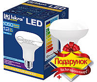 Лампа светодиодная ИСКРА LED R80 12W 4000K E27