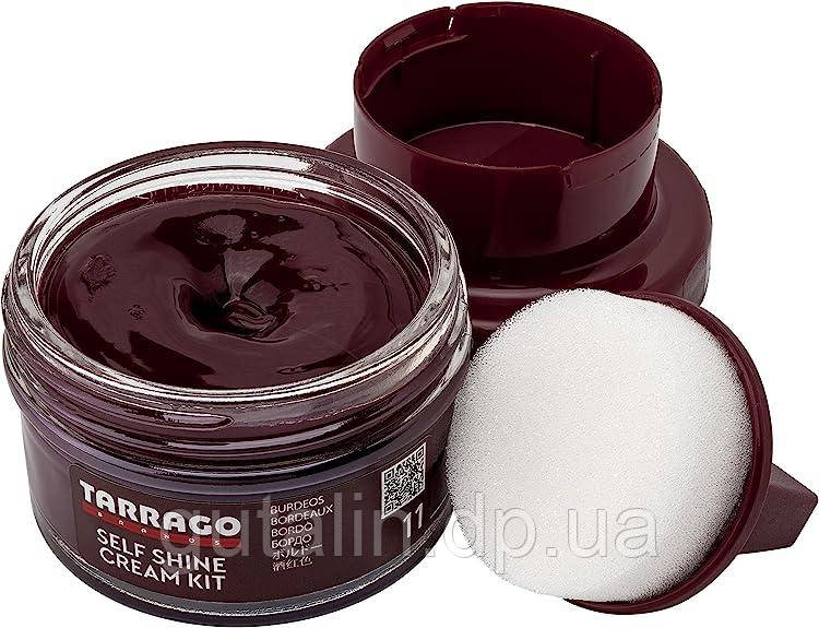 Крем для взуття Tarrago Self Shine Kit Cream 50 мл бордовий (11)