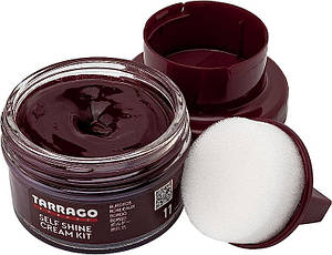 Крем для взуття Tarrago Self Shine Kit Cream 50 мл бордовий (11)