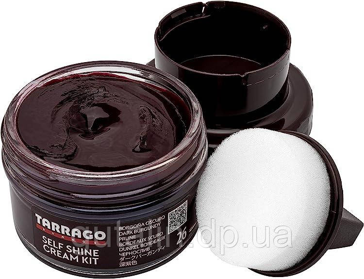 Крем для взуття Tarrago Self Shine Kit Cream 50 мл бордовий (26)