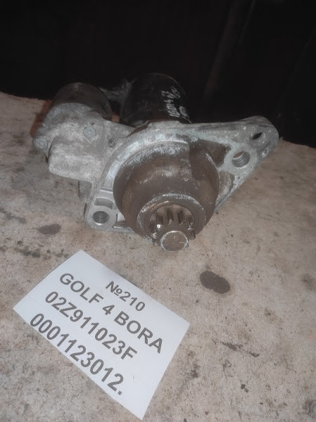 No210 Б/у Стартер 02Z911023F 0001123012 для Volkswagen Golf IV Bora 1997-2006