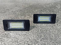 Плафон фонарь подсветки номера BMW БМВ Е39 М5 Е70 Е71 Х5 Х6 Е60 М5 Е90 Е92 Е93 М3 диодная подсветка номера
