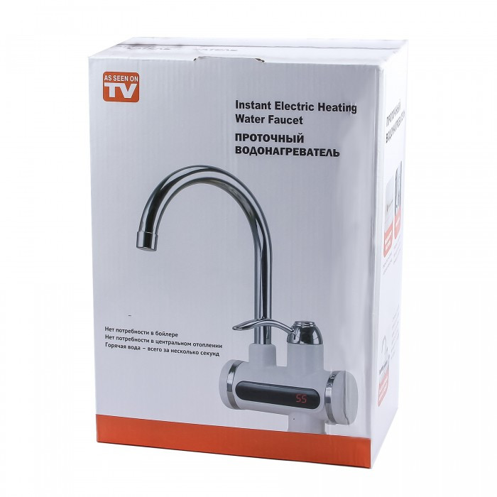 Проточный водонагреватель Instant Electric Heating Water Faucet без индикатора температур УЦЕНКА - фото 1 - id-p831492578