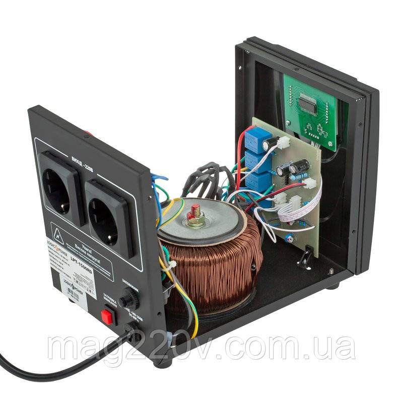 Стабилизатор напряжения LPT-1500RD BLACK (1050W) - фото 3 - id-p330339686