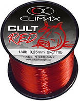 Леска CLIMAX CULT Carpline Red 0.22mm 4.5kg (2260m) "Оригинал"