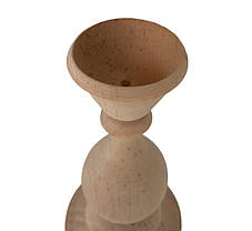 Підставка під яйце | заготівля для великодніх яєць 10 см.| під декорування | для розпису | декупажу, фото 4