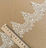 Мереживо макраме молочне ширина 8см, фото 3