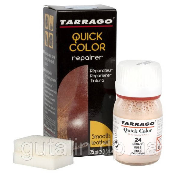 Барвник для гладкої шкіри Tarrago Quick Color 25 мл колір чайна троянда (24)