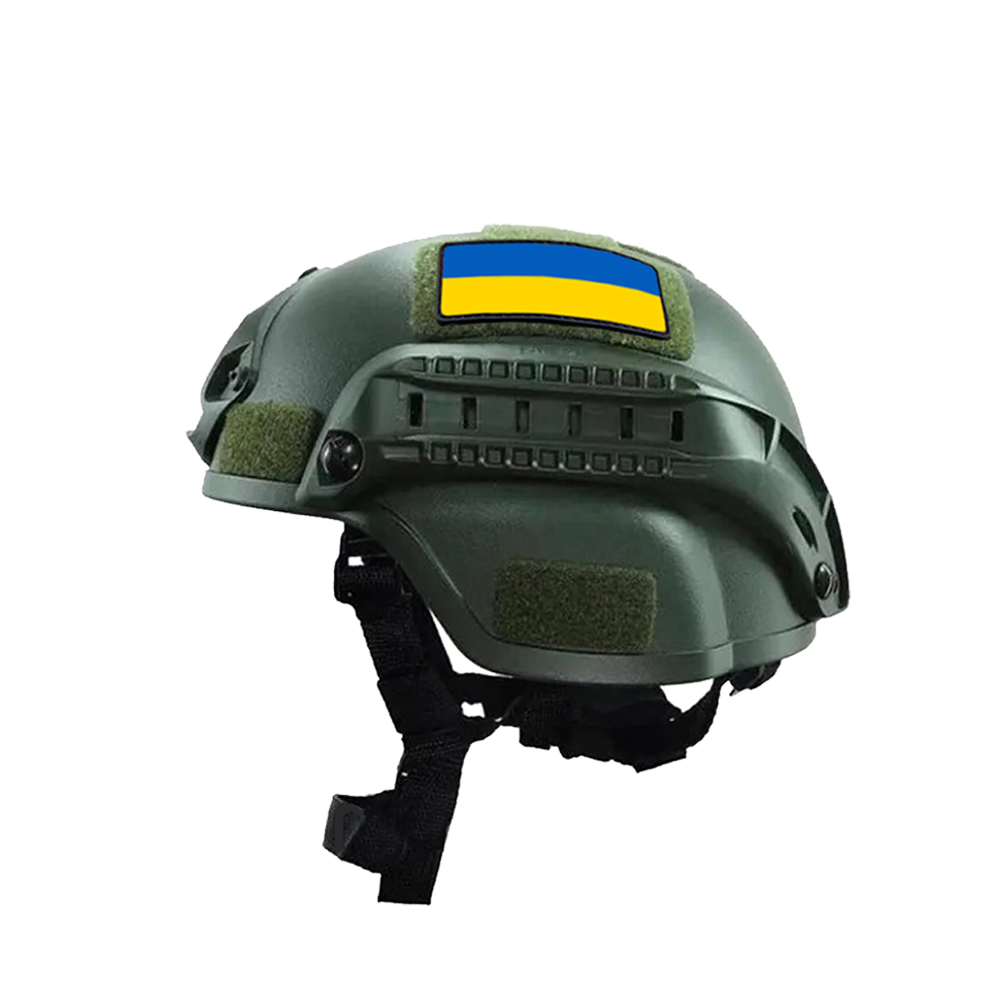Шлем тактический Кевларовый (Каска армейская) Mich NIJ IIIA (NATO) Олива - фото 2 - id-p1800278438