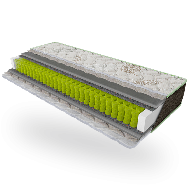 Ортопедичний матрац Sleep&Fly Organic Epsilon 80*190 см Матрац із пружинним блоком М'який матрац