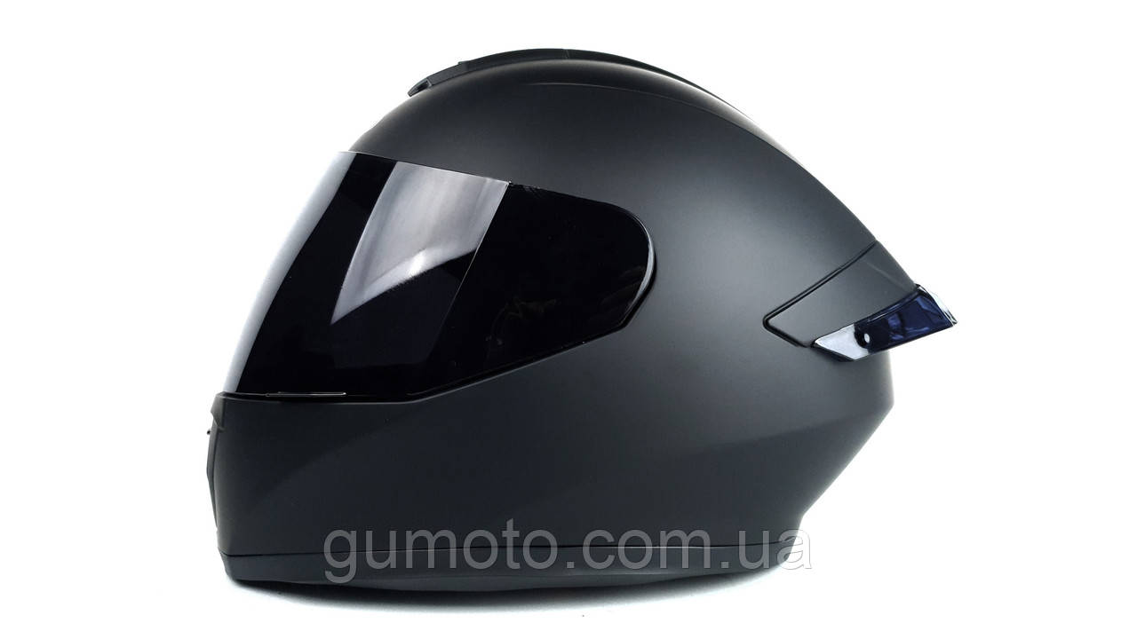 Шлем для мотоцикла MX-026 матовый стекло тонированное - фото 2 - id-p1900258203