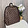 Модна коричнева сумка-рюкзак для дівчат, фото 5