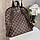 Модна коричнева сумка-рюкзак для дівчат, фото 6