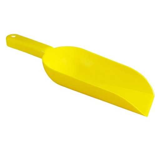 Лопатка для сипучих продуктів, 0.5 кг, пластик, жовтий, CH-4172