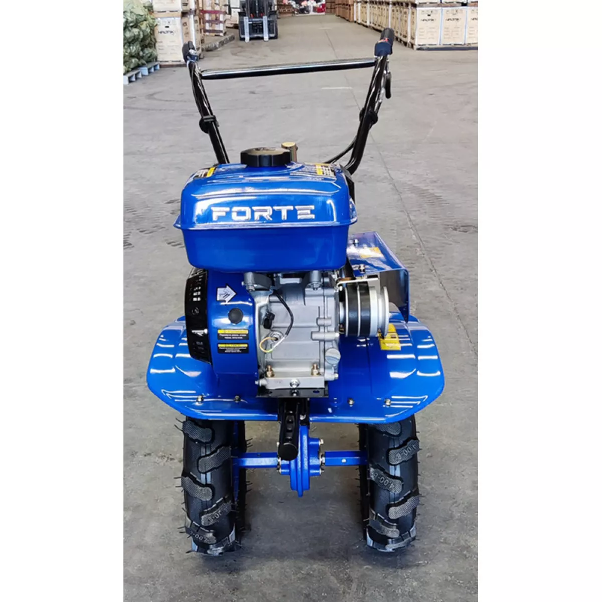 Культиватор бензиновий Forte 80-G3 7 к.с колеса 8" Синій
