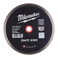 Алмазный диск DHTi 230 для керамической плитки MILWAUKEE