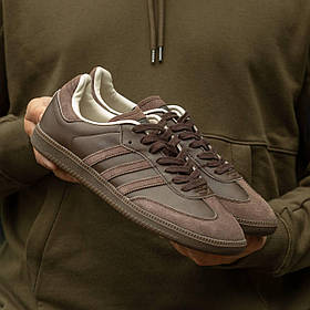 Жіночі кросівки Adidas Samba Dark Brown