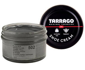 Крем для гладкої шкіри Tarrago Shoe Cream 50 мл колір античне срібло металік (502)