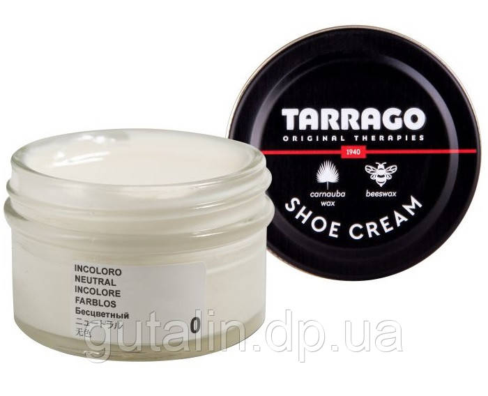 Крем для гладкої шкіри Tarrago Shoe Cream 50 мл колір безбарвний (00)