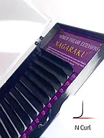 Ресницы Нагараку изгиб N 0,10 длина 12мм