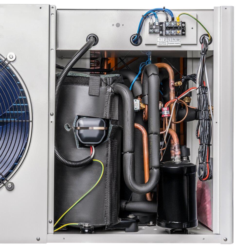 Тепловой насос (моноблок) воздух-вода LogicPower LP-07 на 7 кВт, 220 В - фото 5 - id-p1903343010