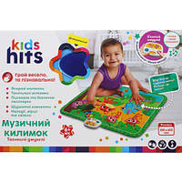 Килимок для малят муз. Kids Hits KH05/003 (10шт) "Таємничі джунглі",батар,муз.світло,тактильні елементи,