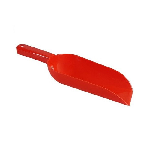 Лопатка для сипучих продуктів, 0.25 кг, пластик, червоний, CH-4163