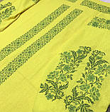 Заготівка для вишивання жіноче плаття орнамент. Тканина — льон, фото 3