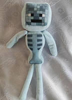 Детская Мягкая игрушка Скелет Майнкрафт Minecraft 30 см