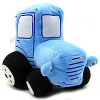 Детская Мягкая игрушка Синий трактор 25х20х22 см