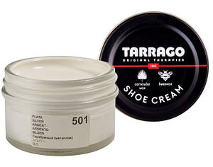 Крем для гладкої шкіри Tarrago Shoe Cream 50 мл колір срібний металік (501)