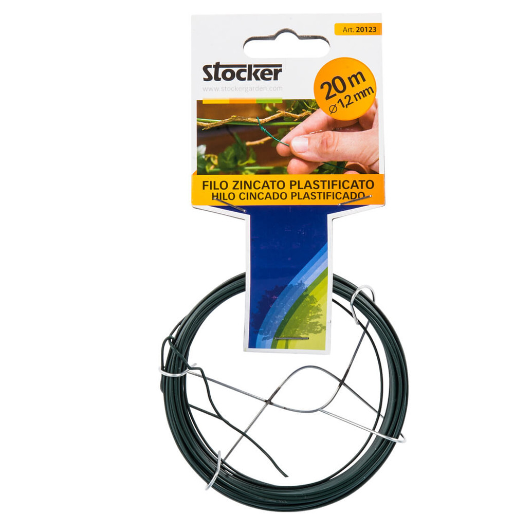 Дріт гальванізований Stocker / Штокер 20124, d 2 mm, 20 м (Італія)