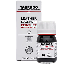 Фарба для урізів Tarrago Leather Egde Paint 25 мл колір Чорний (18)