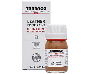 Фарба для урізів Tarrago Leather Egde Paint 25 мл колір Коньяк (49)