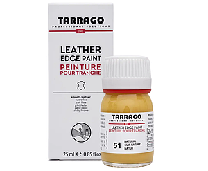 Фарба для урізів Tarrago Leather Egde Paint 25 мл колір Натуральний (51)