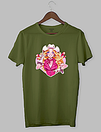 Футболка з прикольним дизайном Barbie «Барбі Аніме», фото 4