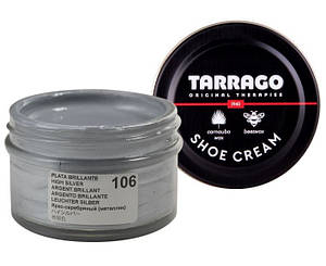 Крем для гладкої шкіри Tarrago Shoe Cream 50 мл колір яскраво-срібний металік (106)