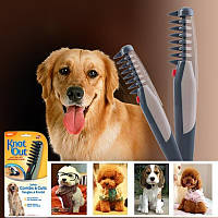Расческа Без Узлов: Электрическая Петелька для Ухода за Шерстью Knot Out Electric Pet Grooming Comb WN-34