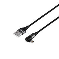 Кабель USB Hoco U100 Orbit USB - Lightning Черный CP, код: 7509128