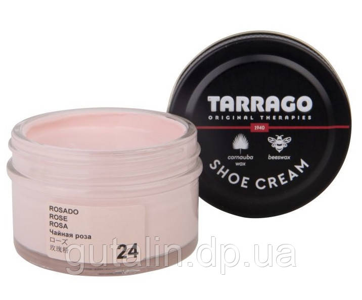 Крем для гладкої шкіри Tarrago Shoe Cream 50 мл колір чайна троянда (24)
