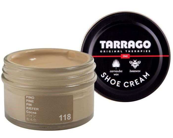 Крем для гладкої шкіри Tarrago Shoe Cream 50 мл колір сосна (118), фото 1